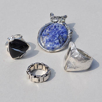 純銀粘土アクセサリー